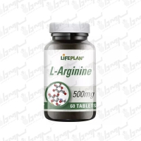 قرص ال آرژنین 500 میلی گرم لایف پلن | 60 عددی